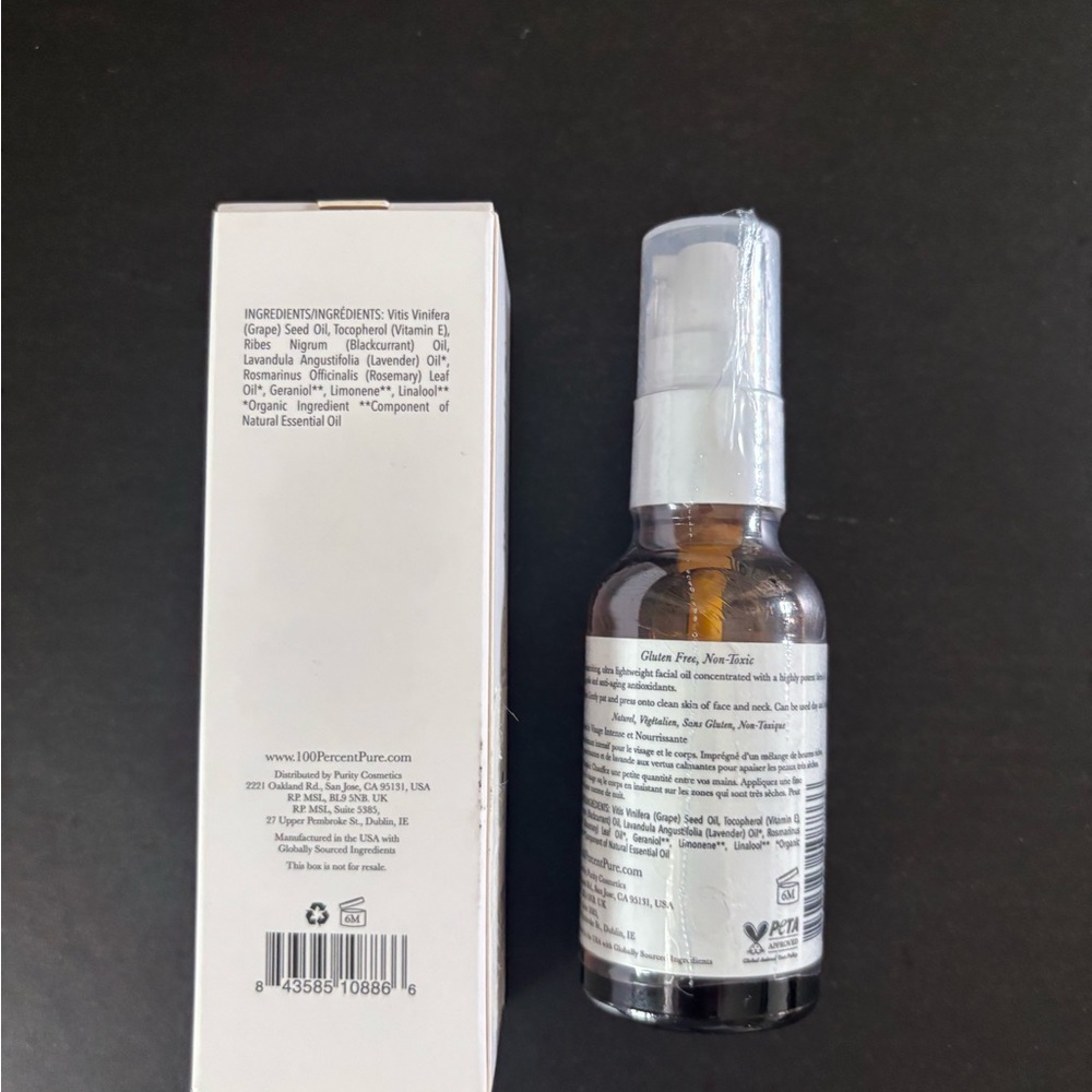 100% Pure Intensive Nourishing Facial Oil - White and Clear - Picture 2 of 4